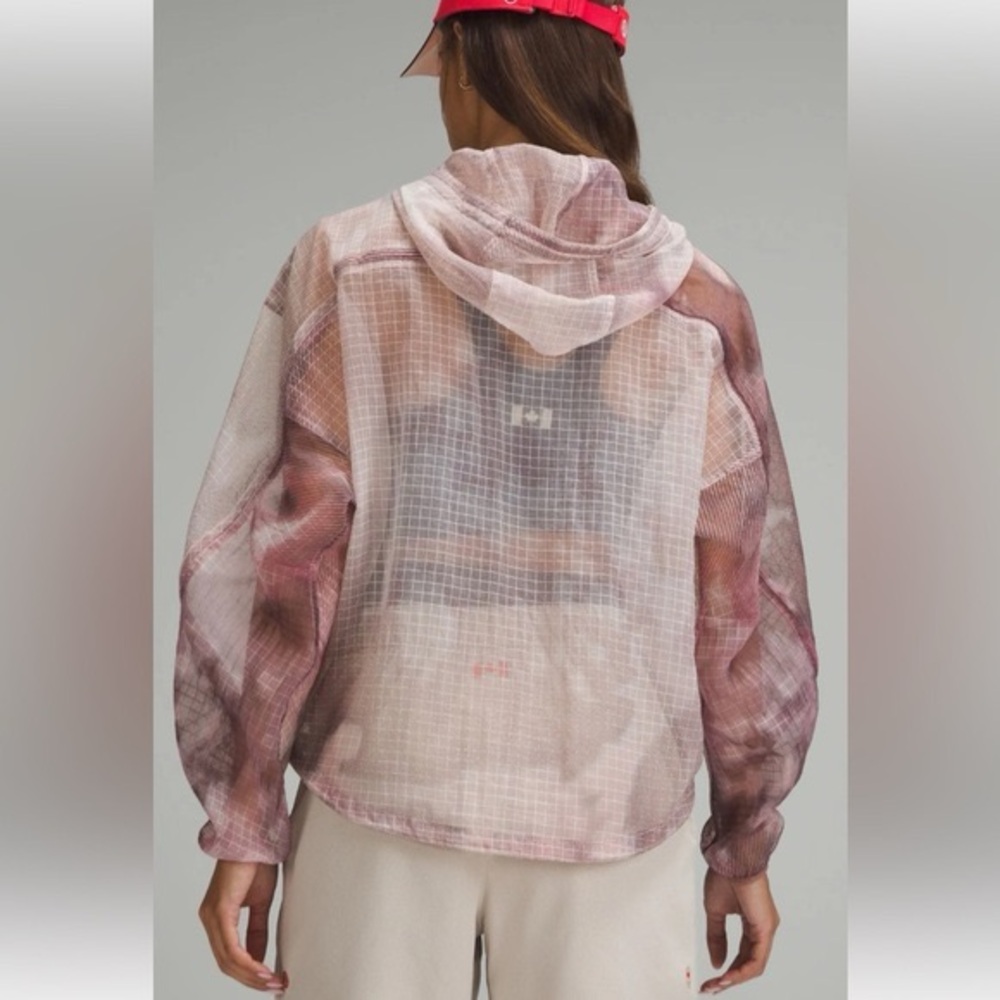 Lululemon team Canada translucent jacket size 12 - Picture 2 of 5